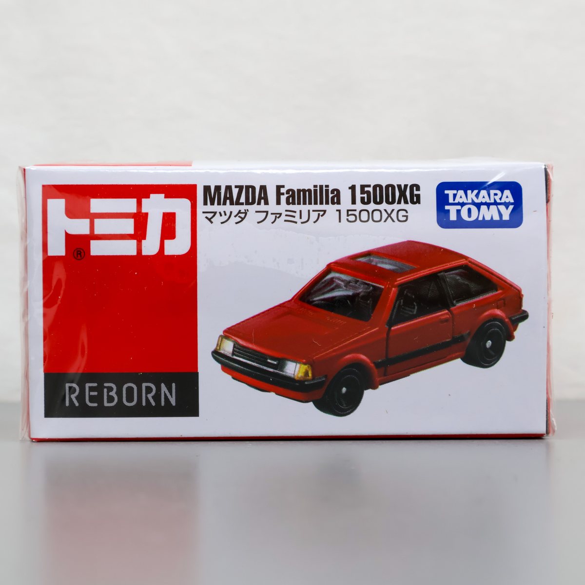 トミカ リボン マツダ ファミリア 1500XG 新品 未開封品 MAZDA Familia tomica REBORN TAKARA TOMY