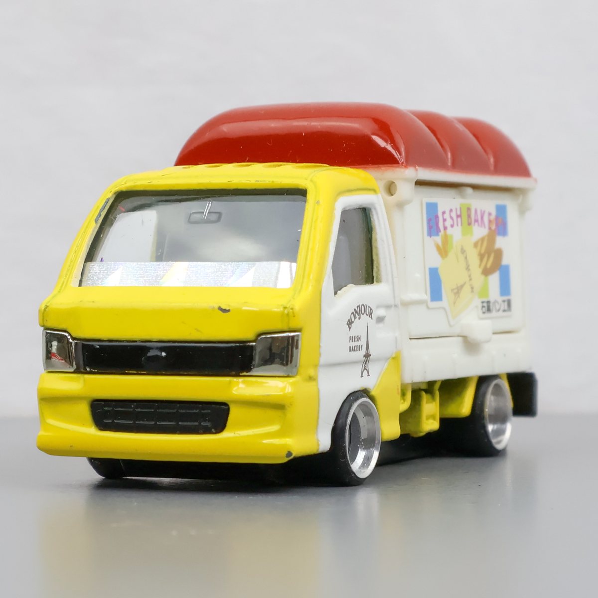 トミカ 10 スバル サンバー パン屋 改 ホイール 深リム SUBARU SAMBER BAKERY tomica TAKARA TOMY